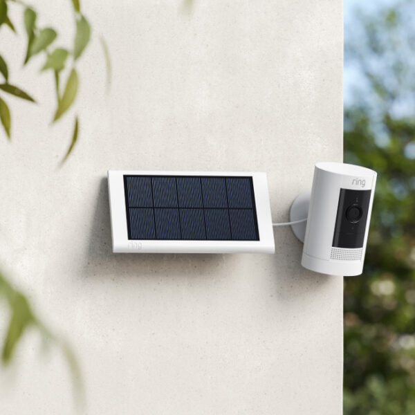 ring stick up cam battery solar panel